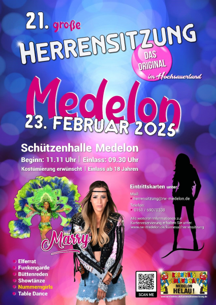 Herrensitzung Medelon