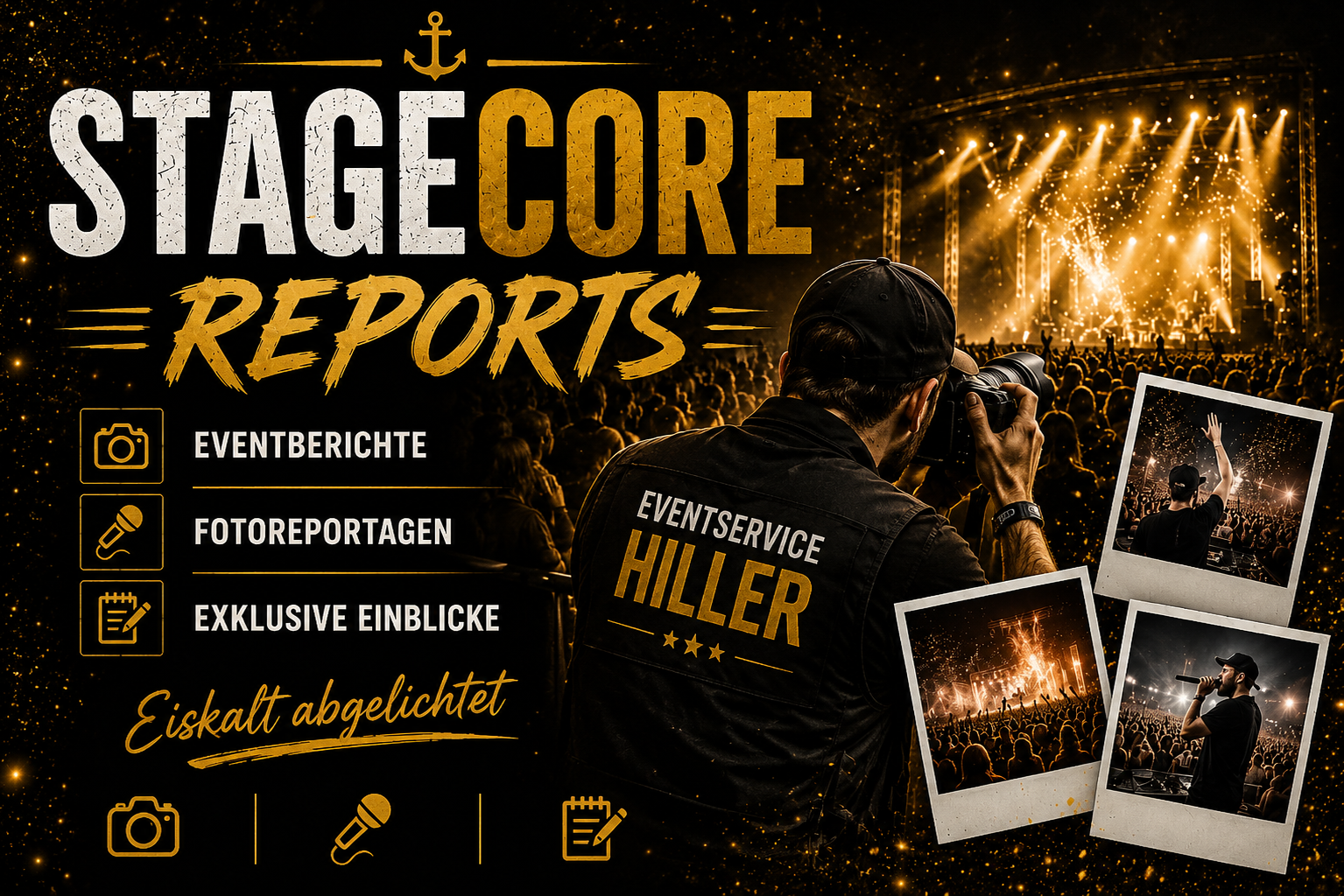 StageCore Event Reports