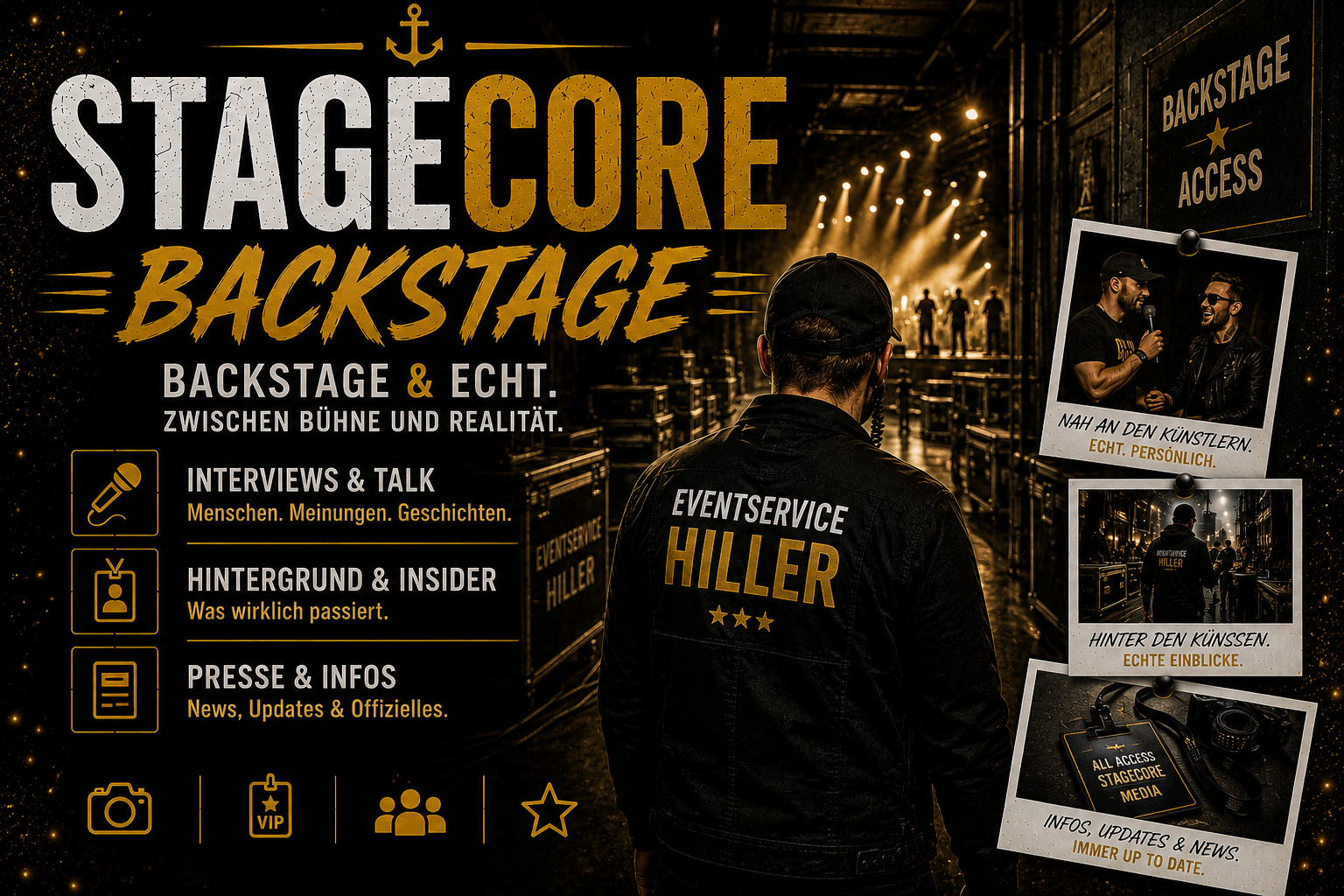 StageCore Backstage Reports