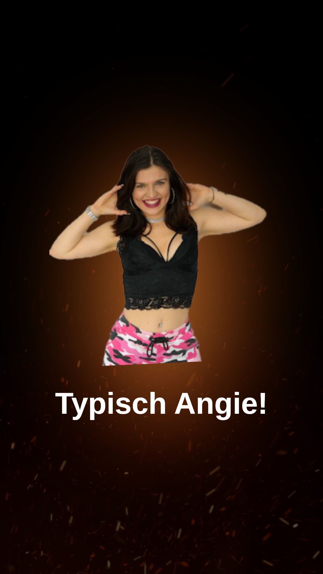 Typisch Angie!